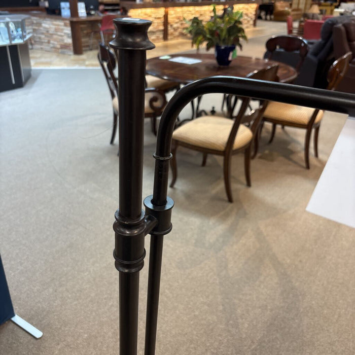 Blk Metal+Copper Shade Floor Lamp (BII)