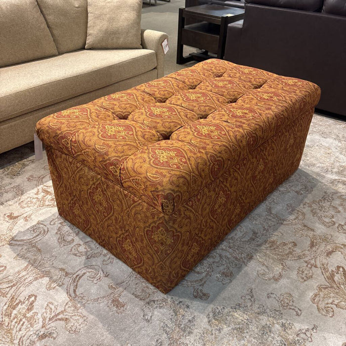 Large Hollow Paisley Ottoman(TI)