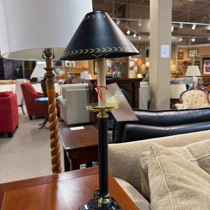 Small Black/Gold Table Lamp(BA)