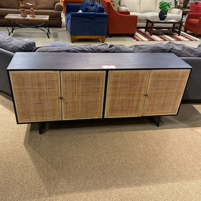 Two-Tone Wicker Door Buffet(MKH)