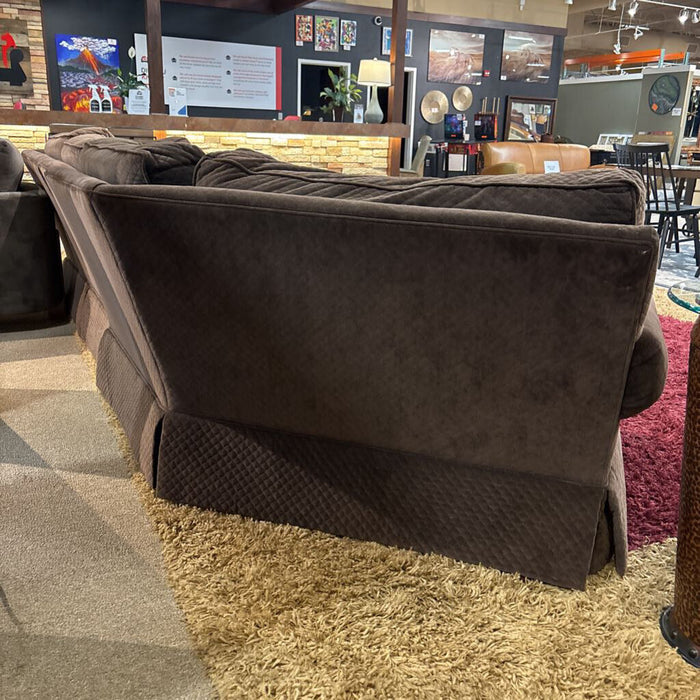 Brown 3pc Converstional Sofa (TIH)