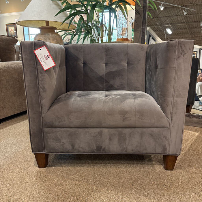 Grey Magnolia Lowback Chair (BAH)