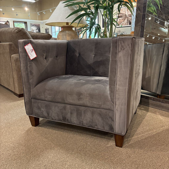 Grey Magnolia Lowback Chair (BAH)