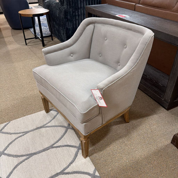 Magnolia - Grey Velvet Modern Chair (LKA)