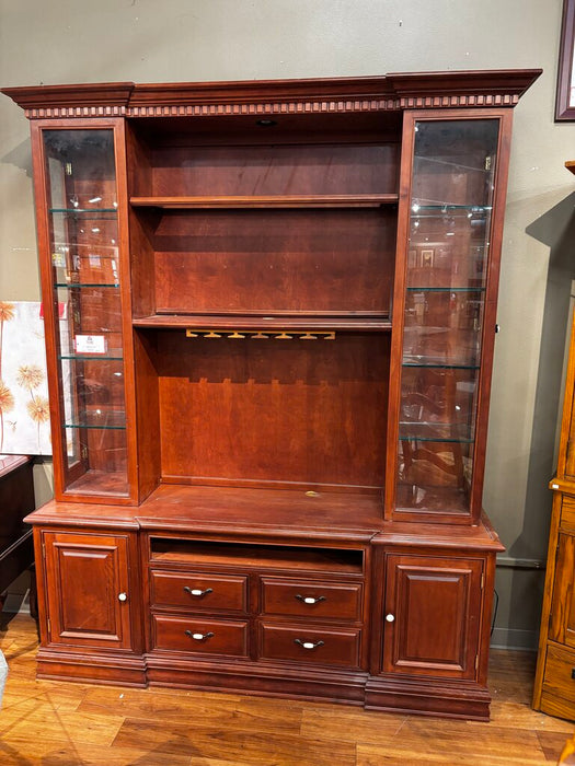 2pc Wine Cabinet/Hutch (ATH)