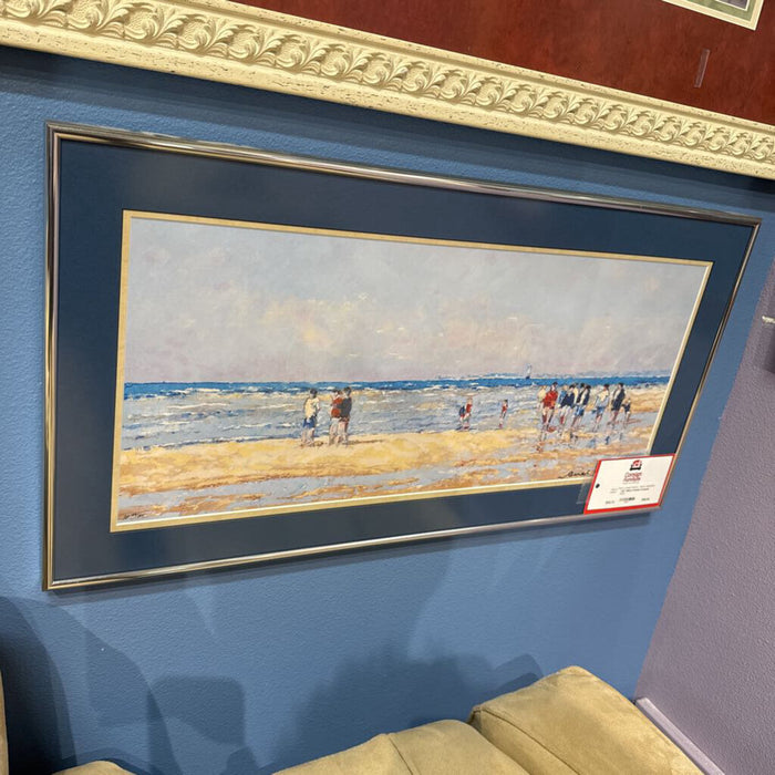 Silver Framed Artwork (AT)