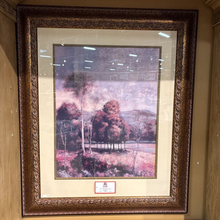 Large Ornate Framed Artwork (BAL)