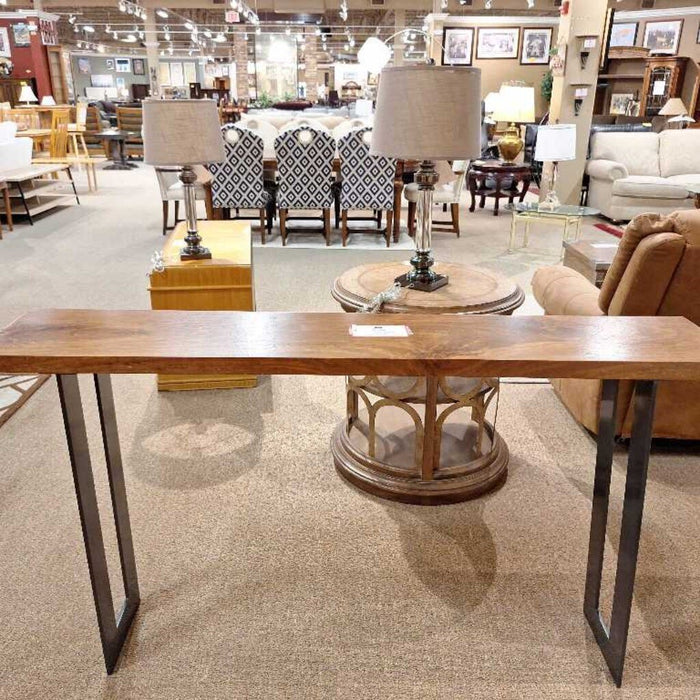 Skinny DW Tables+Blk Metal Legs (BAH)
