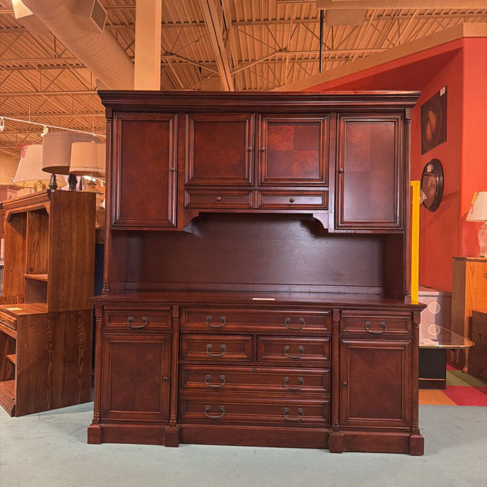 2PC DW Large Office Hutch(ATH)