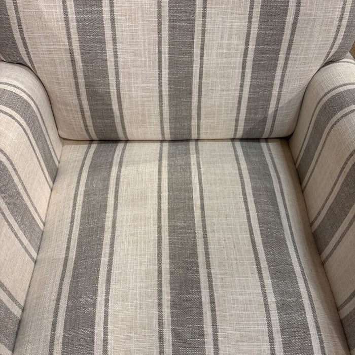 Striped Fabric Accent Chair(BAI)