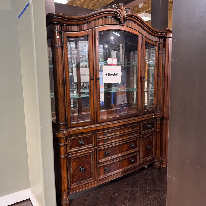 2PC DW Broyhill Hutch(KHK)
