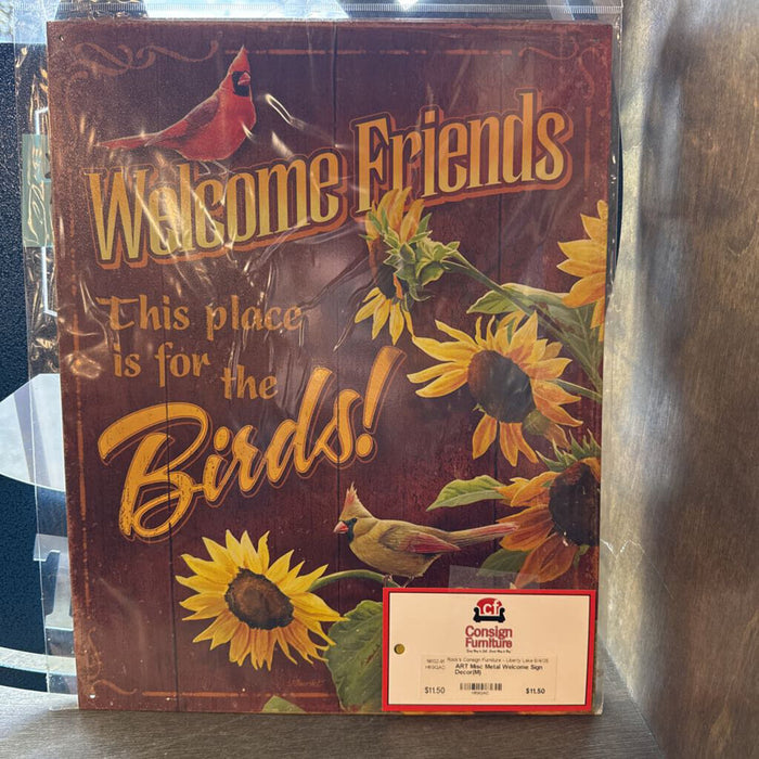 Misc Metal Welcome Sign Decor(M)