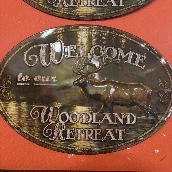 Misc Metal Welcome Sign Decor(M)