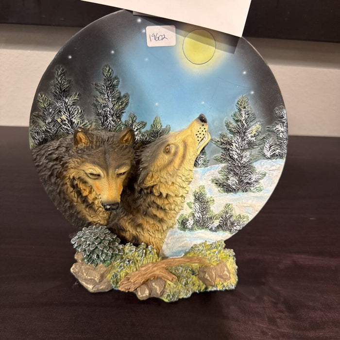 Wolf Plate Display Art(BA)