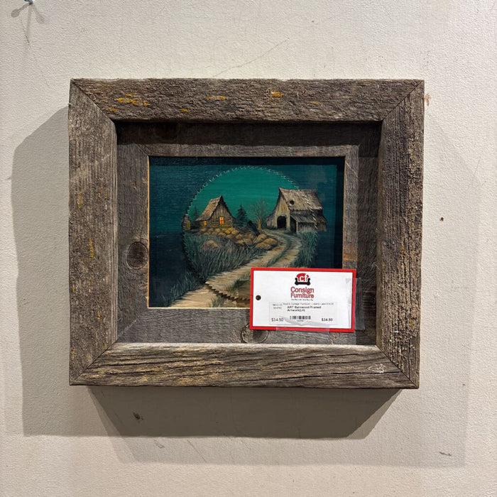 Barnwood Framed Artwork(LH)