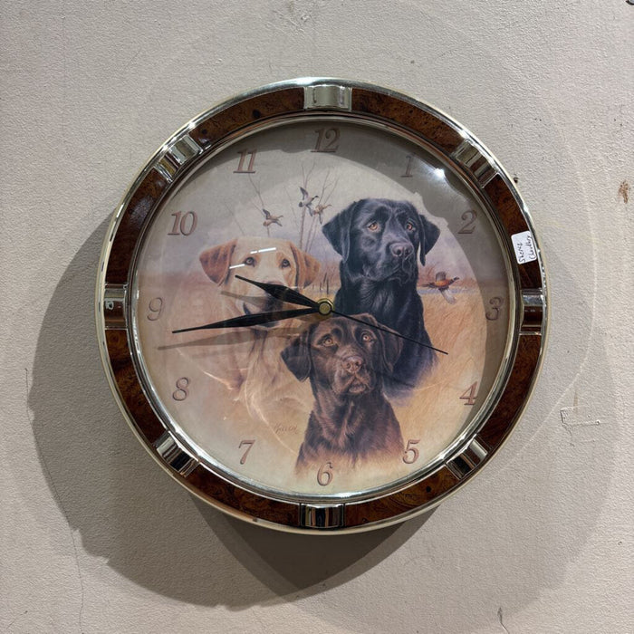 Small Dog Clock (BA)