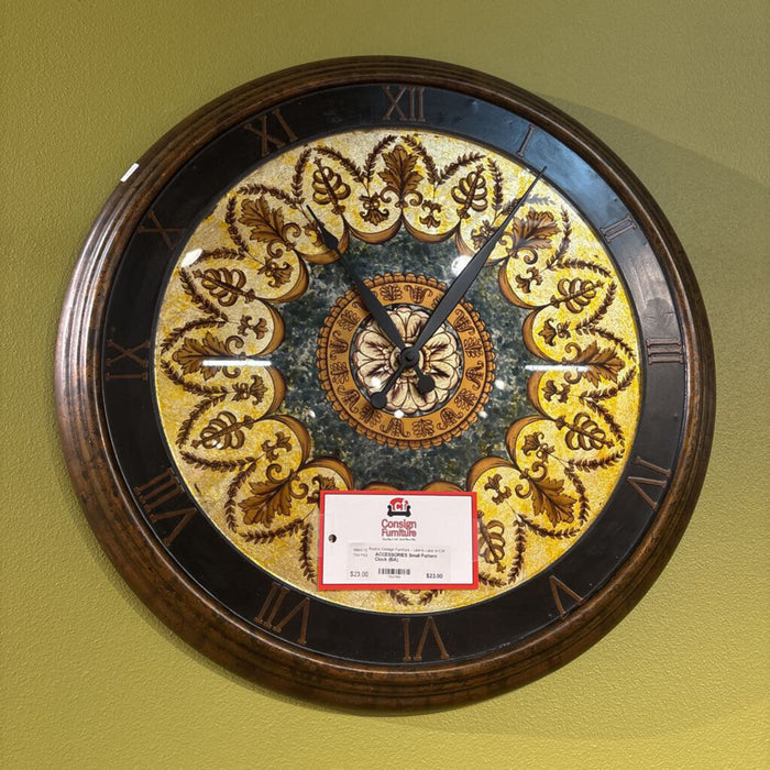 Small Pattern Clock (BA)