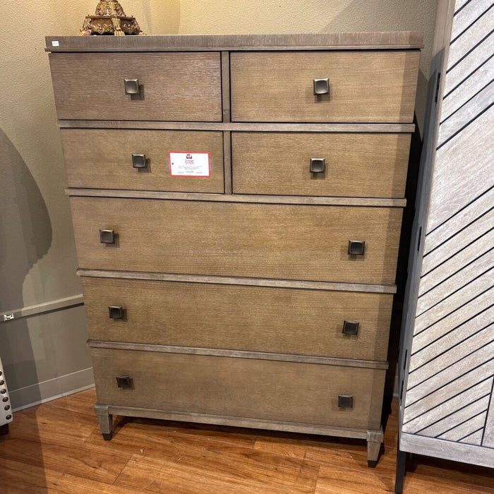 7-Drawer Grey Tallboy Dresser(SAK)