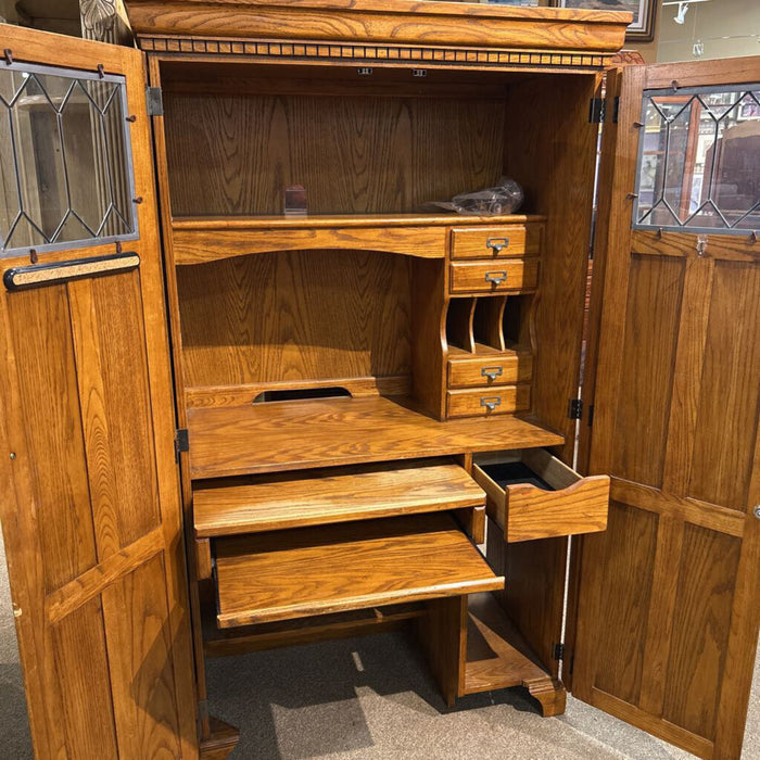 2-Door Secretary Desk Cabinet(BHA)