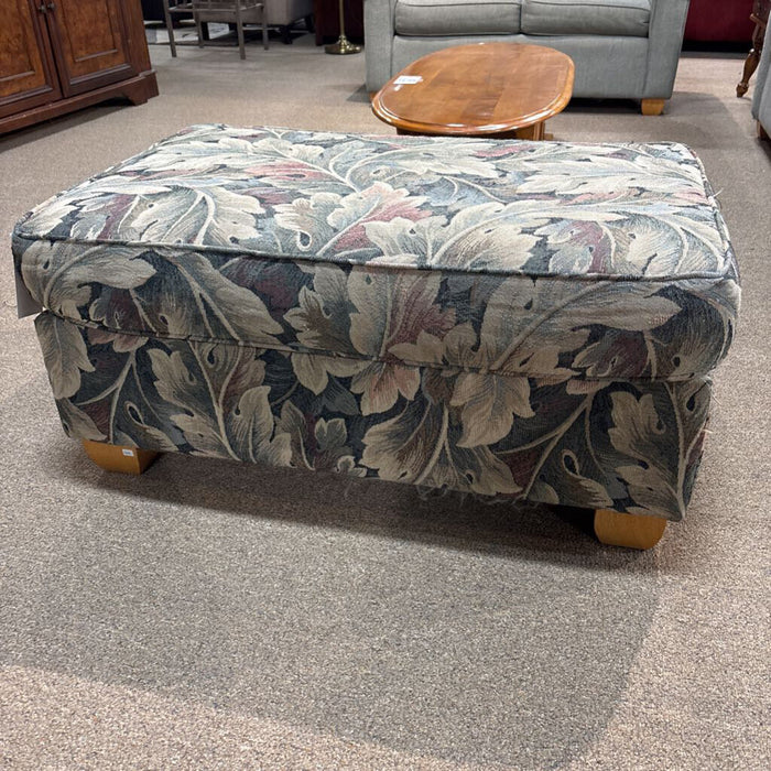 Floral Rectangular Ottoman(AT)