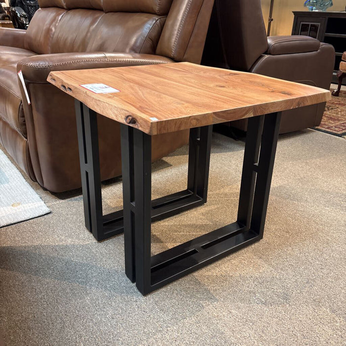 Lightwood Metal End Table (LSH)