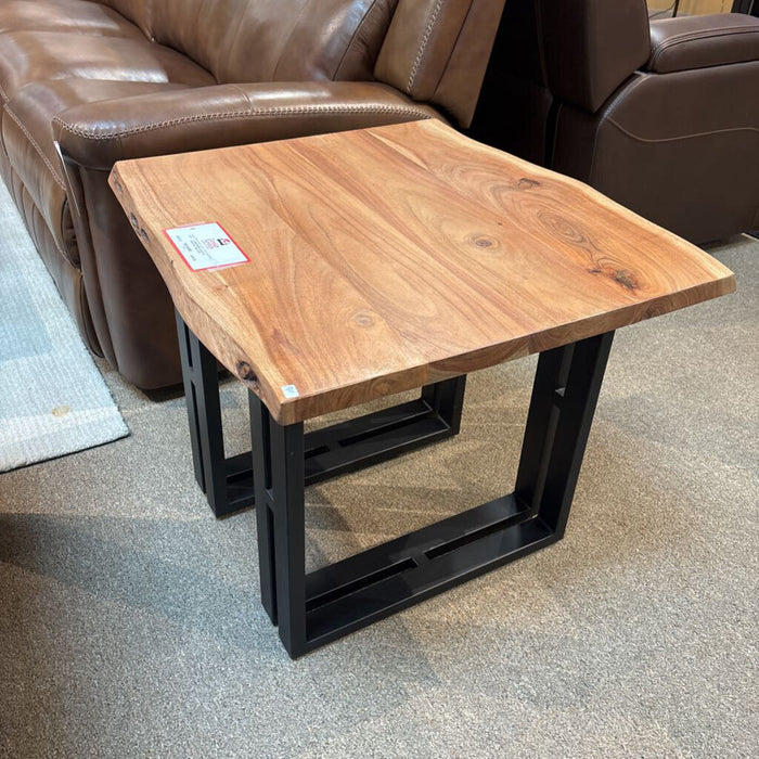 Lightwood Metal End Table (LSH)