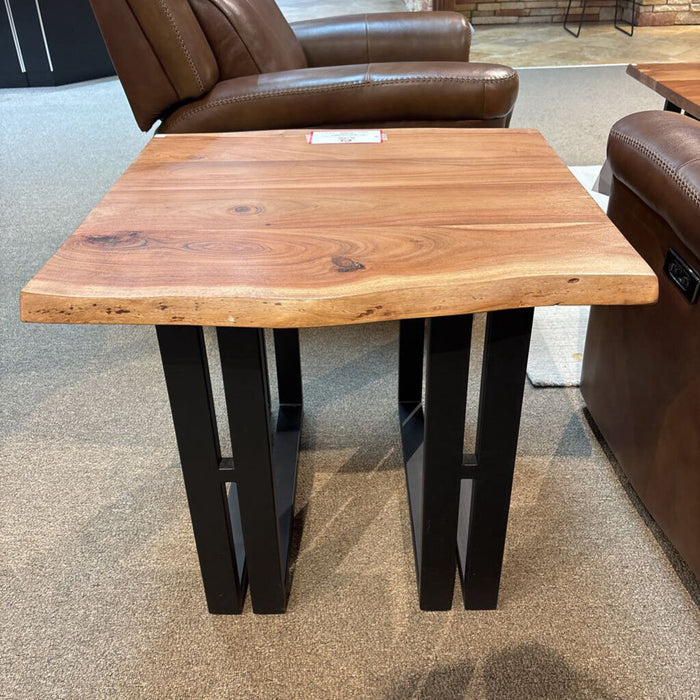 Lightwood Metal End Table (LSH)