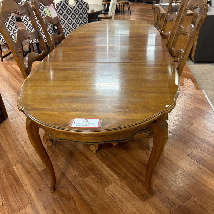 Ethan Allen Wood DR Table (BKH)