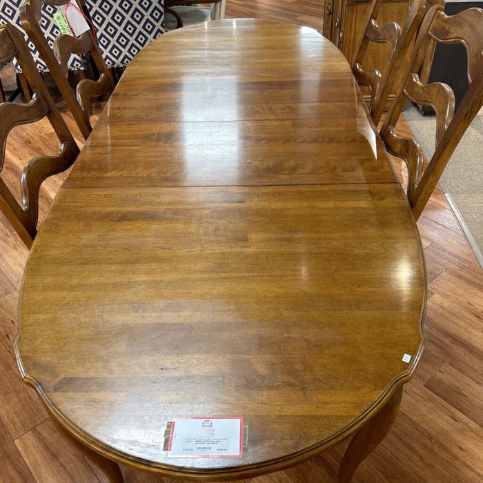 Ethan Allen Wood DR Table (BKH)