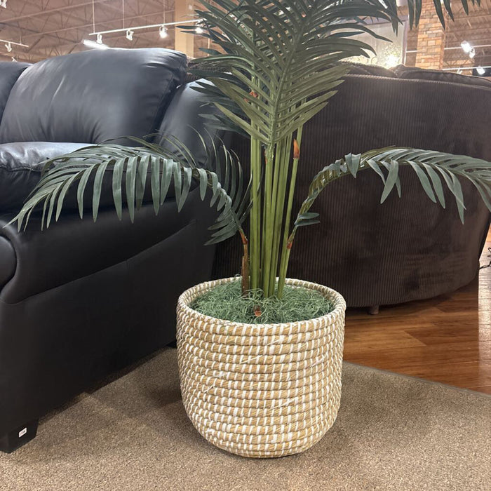Large Wicker Faux Plant (SK)