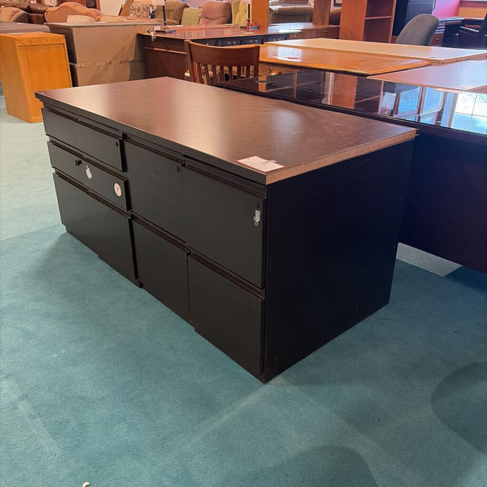 4 Piece File Cabinet/Desk(BTK)