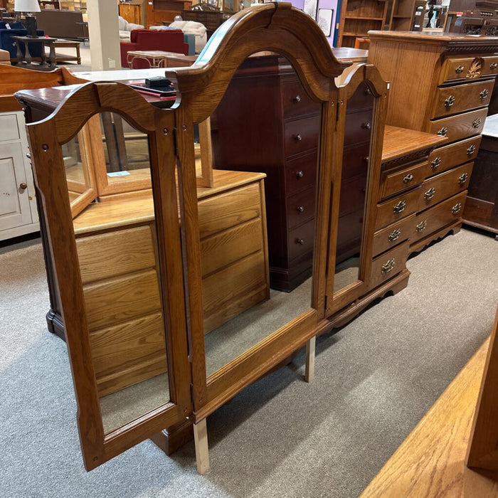 8-Drawer Dresser w/ Mirror(ALK)