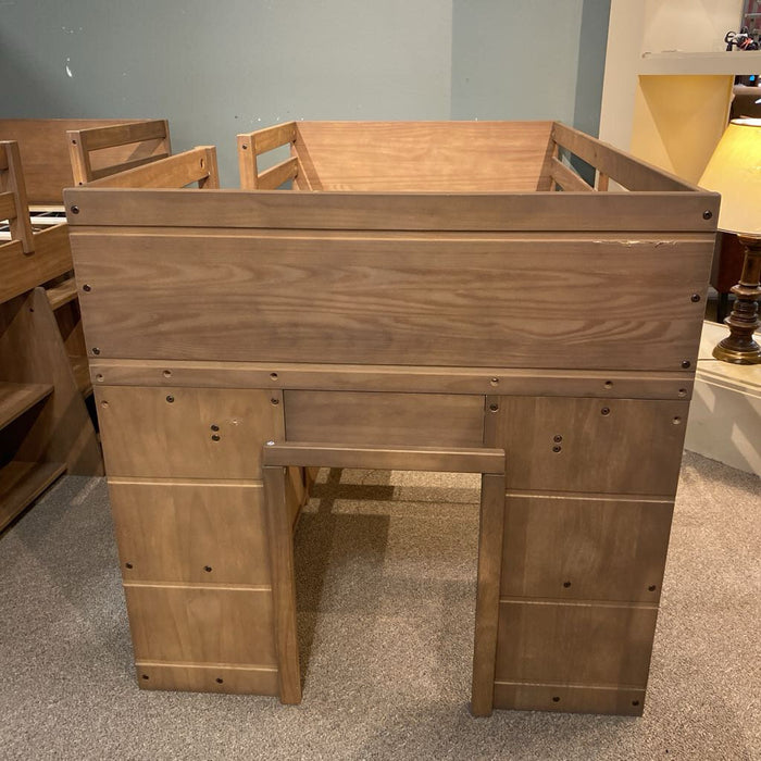 Brown-ish Max+Lily Loft Bedframe(BTK)