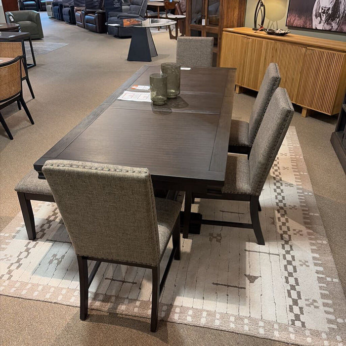 Southlake Dining Table + 4 Chairs + Bench (BSHH)