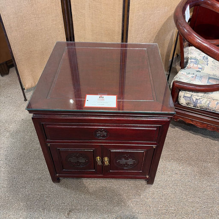 Oriental 2-Door 1-Drawer Nightstand(BHA)