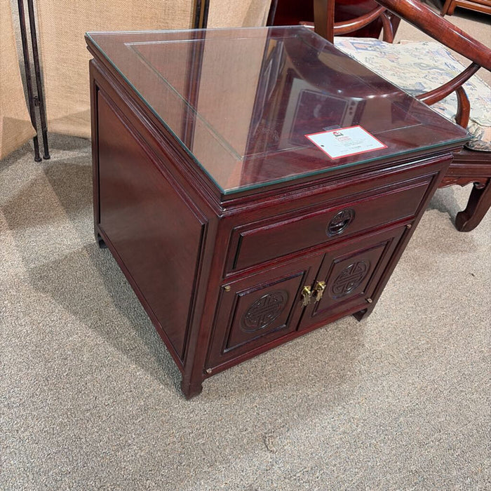 Oriental 2-Door 1-Drawer Nightstand(BHA)