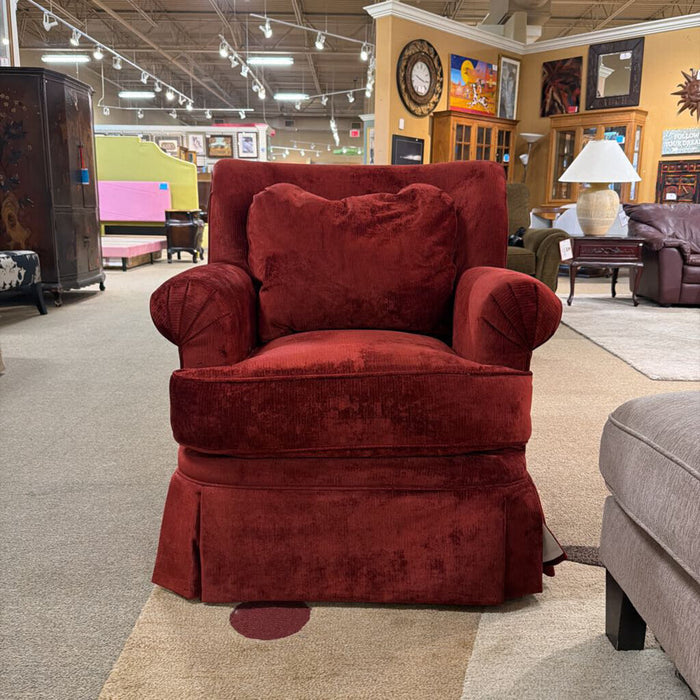 Red Fabric Chair (BTK)
