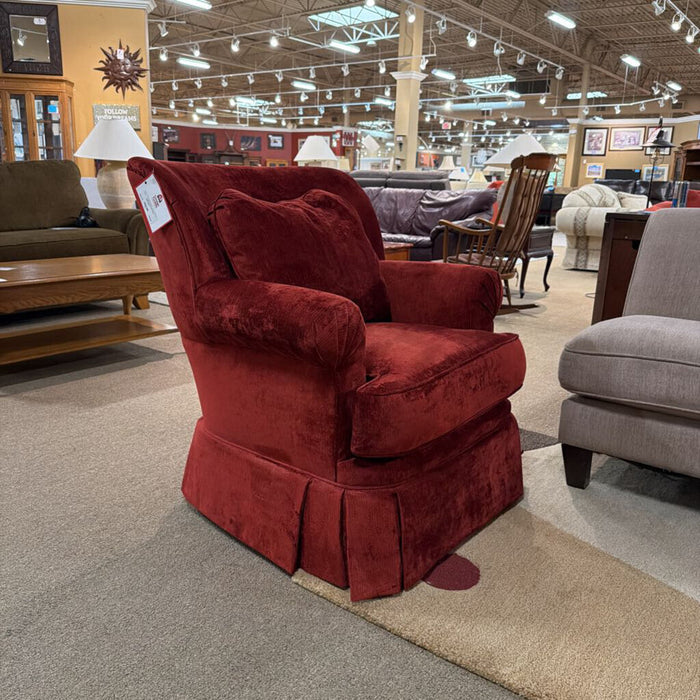 Red Fabric Chair (BTK)