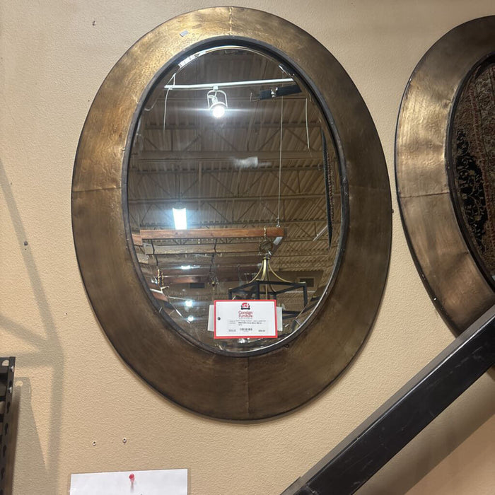 Oval Silver Mirror (AT)