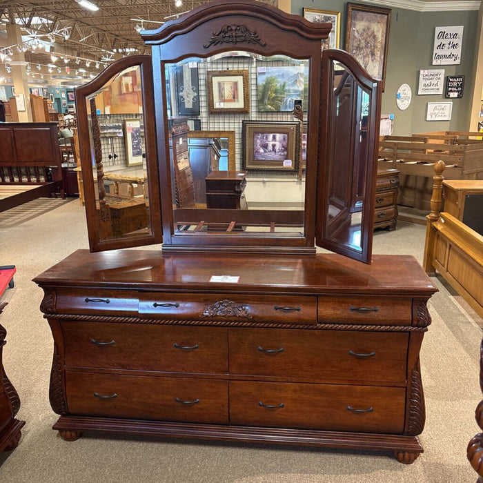DW Long Dresser w/ Mirror(ATH)