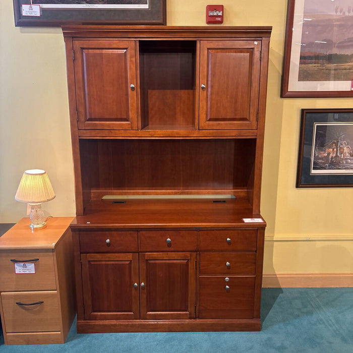 2pc 3-Drawer Desk W/ Top (LSH)
