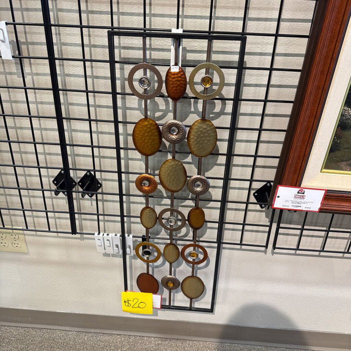 Metal art piece decor (BT)