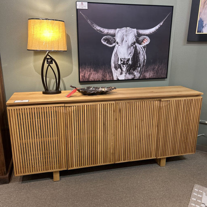 Roya 4 Door Cabinet - Natural (BAMT)
