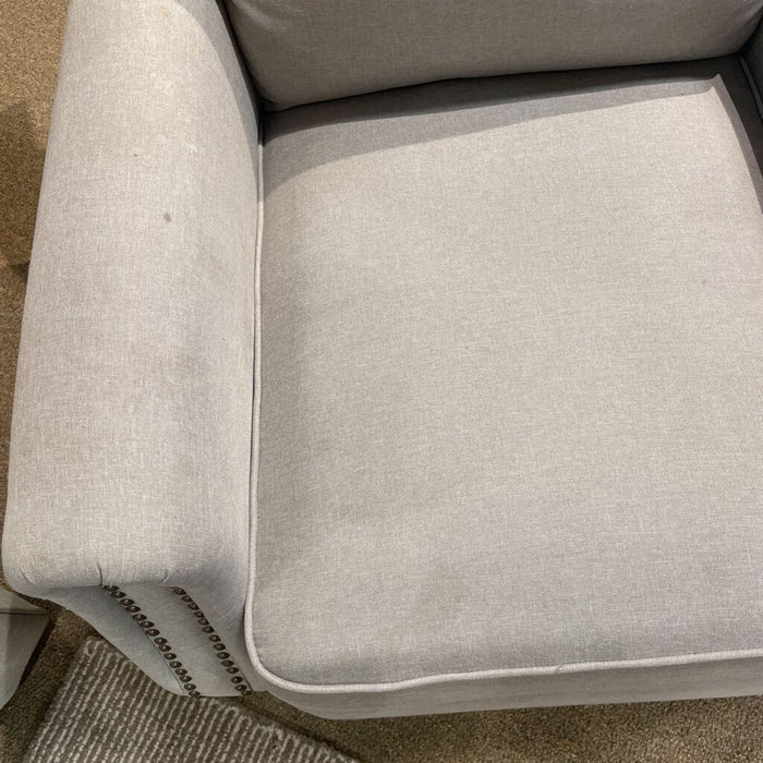White/Grey NH Pushback Recliner(BAH)