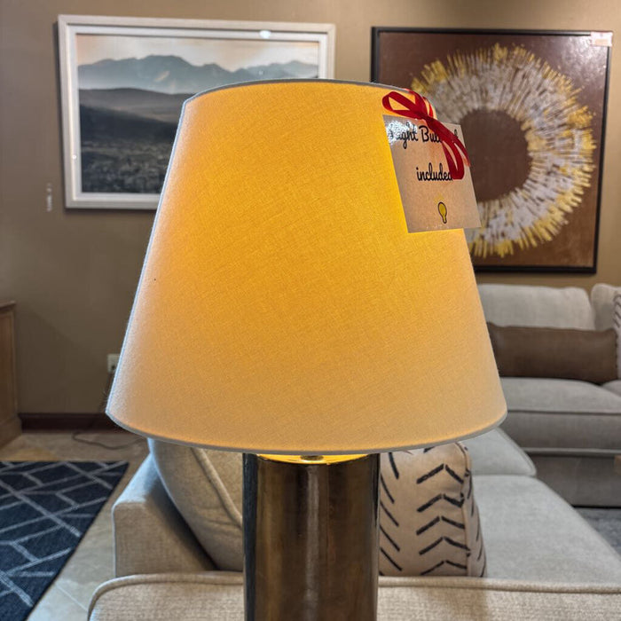 Gold/White Table Lamp(KL)