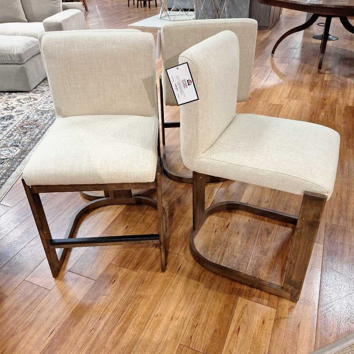 Set of 2 Counter Heigh Stools (ATT)