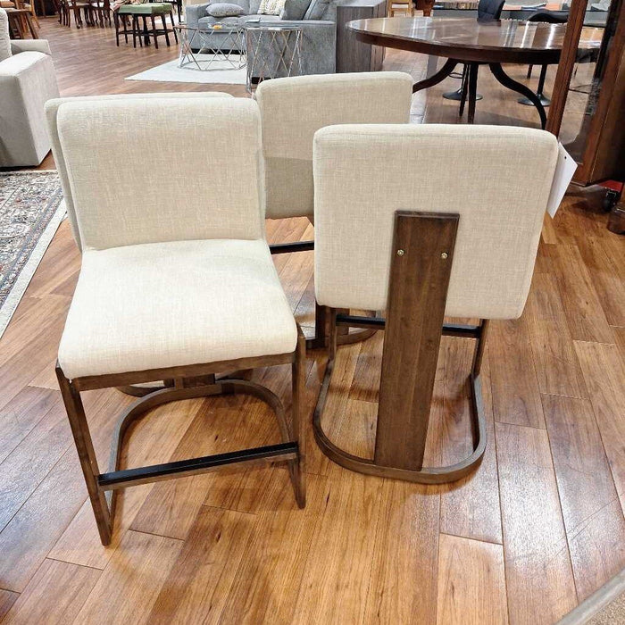 Set of 2 Counter Heigh Stools (ATT)