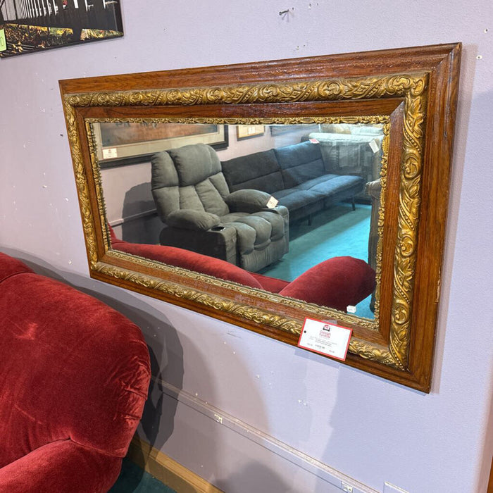 DW Gold Ornate Framed Mirror(KL)