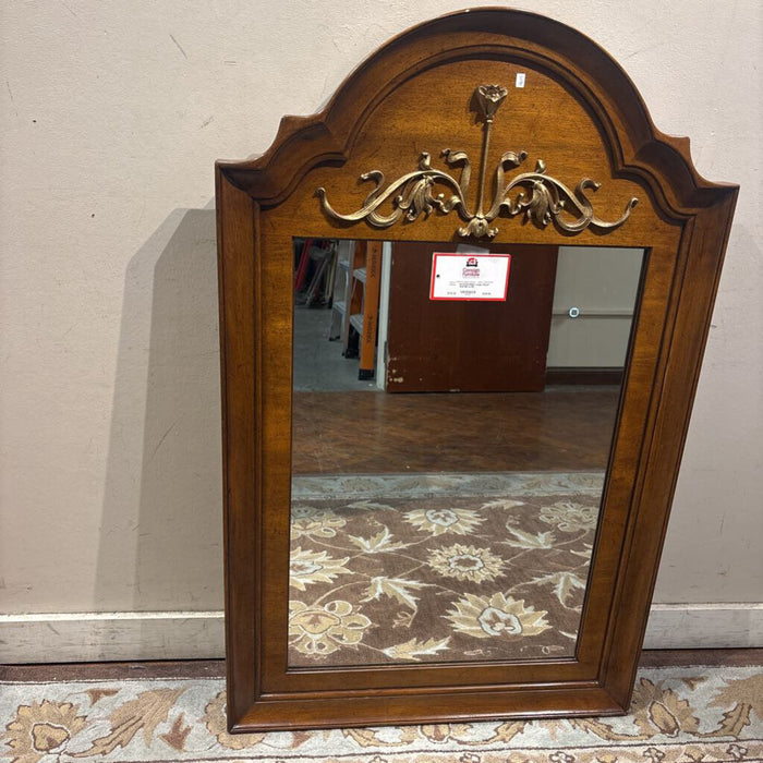 Larger Wood Wall Mirror(SK)