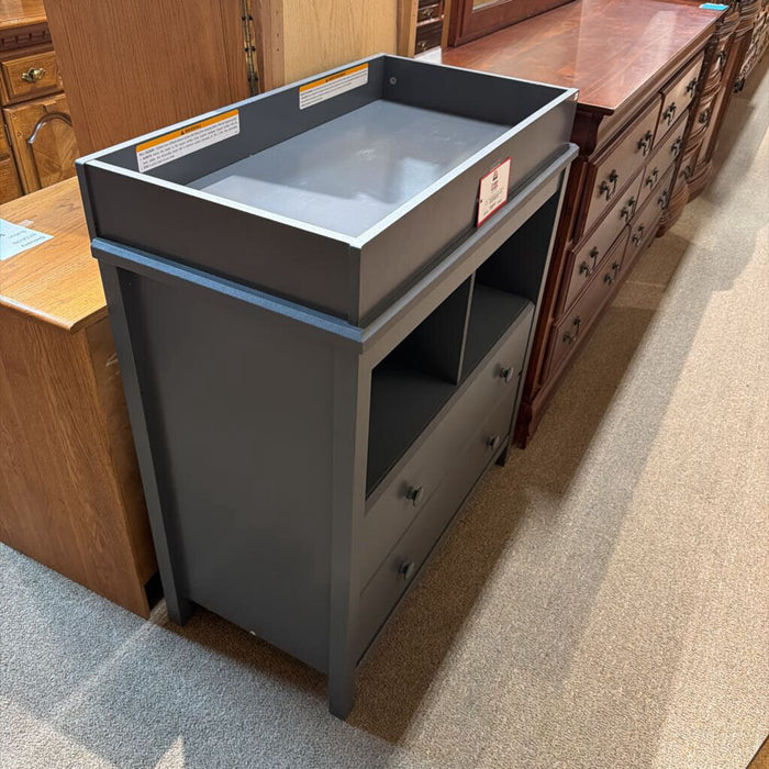 2-Drawer Grey Changing Station(LSH)